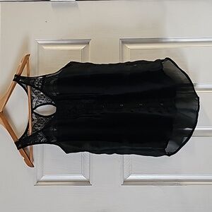 Chocolate USA Back Keyhole Tank Size L